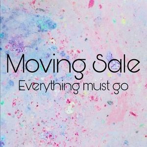 Moving sale
